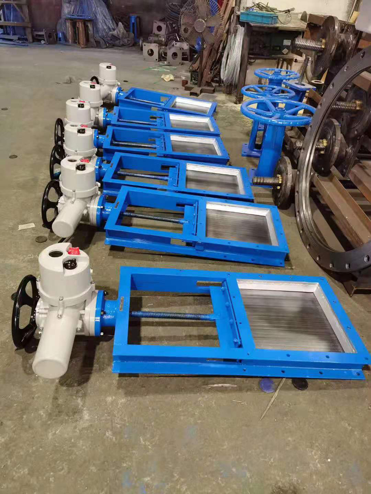 電動(dòng)方形插板閥